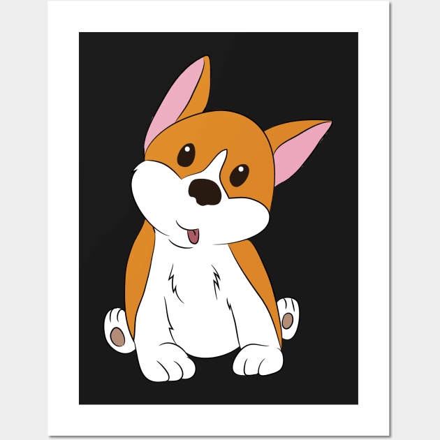 Corgi Wall Art by bropaca